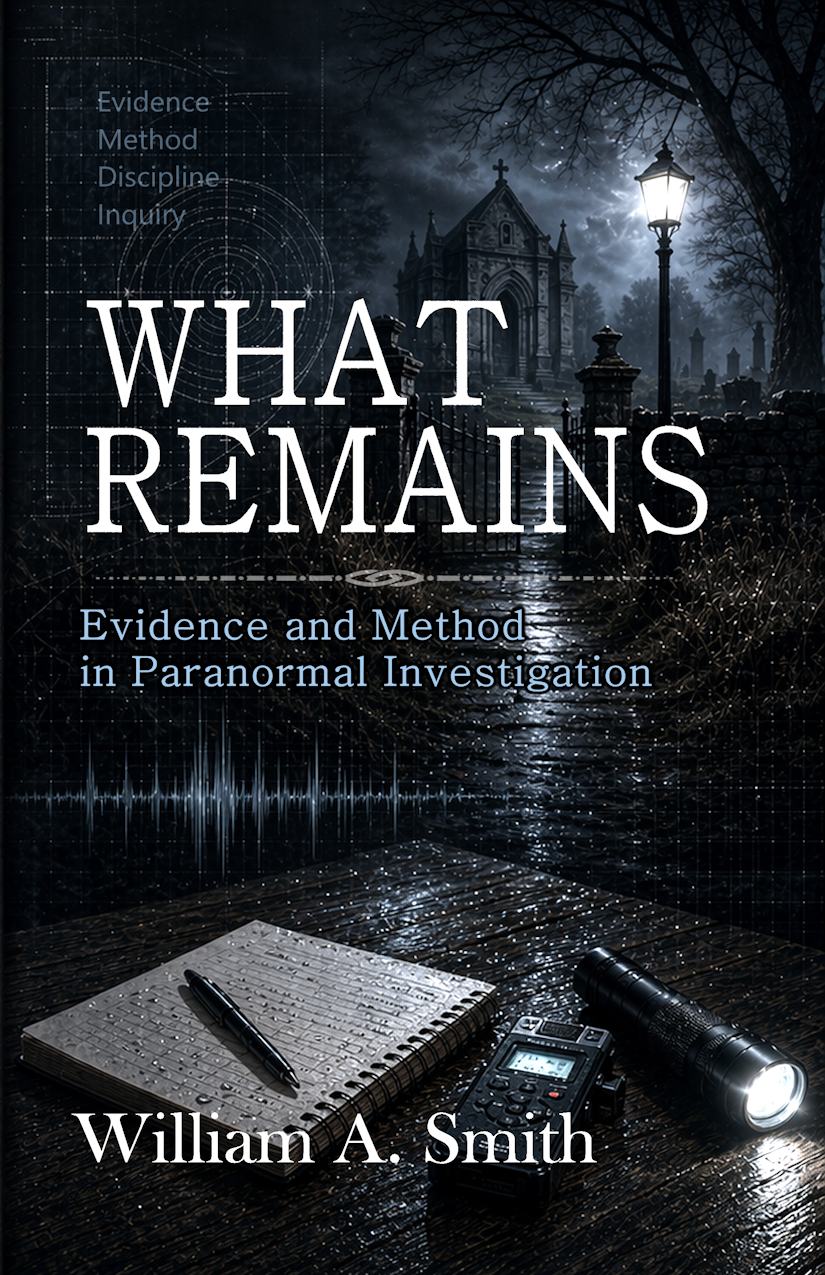 Front cover of What Remains: Evidence and Method in Paranormal Investigation by William A. Smith